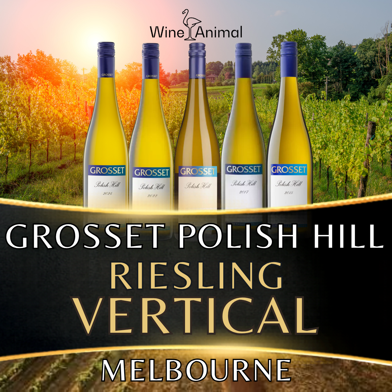 Grosset Polish Hill Riesling Vertical – Melbourne (TBC)