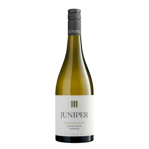 Juniper Cornerstone Karridale Chardonnay 2022 white wine bottle