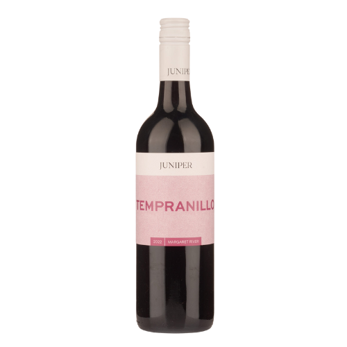 Juniper Canvas Tempranillo 2022 red wine bottle