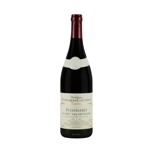 Confuron-Cotetidot Pommard Arvelets 2009 Premier Cru Burgundy red wine bottle in white background