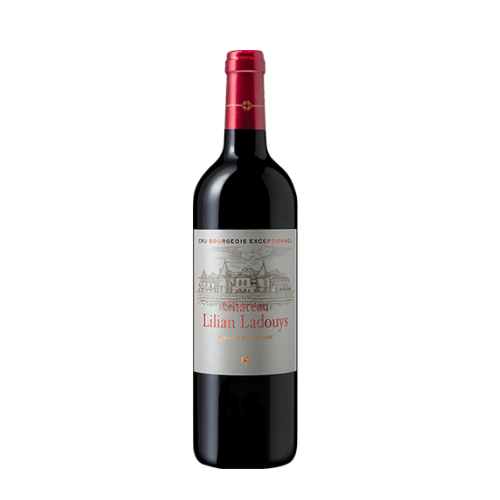 Château Lilian Ladouys 2020 Saint-Estèphe red wine magnum 1.5L in white background