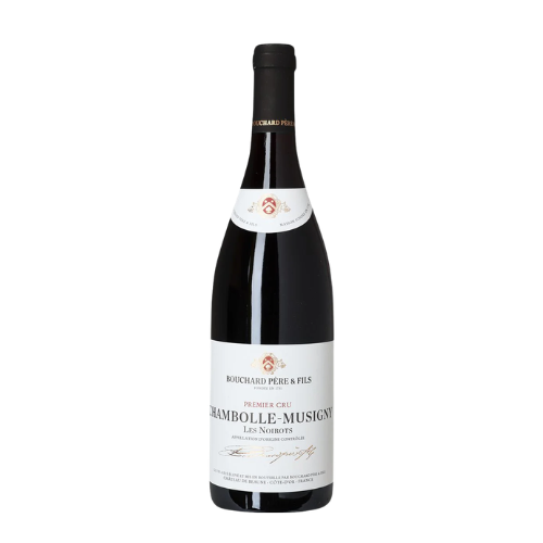 Bouchard Chambolle-Musigny Les Noirots 2021 red wine bottle on a white background
