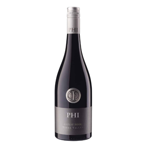 2024 PHI Gamay Noir wine bottle on a white background