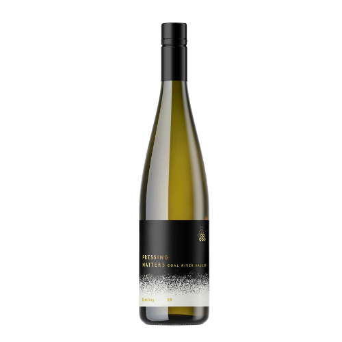 Pressing Matters R9 Riesling 2023 white wine bottle