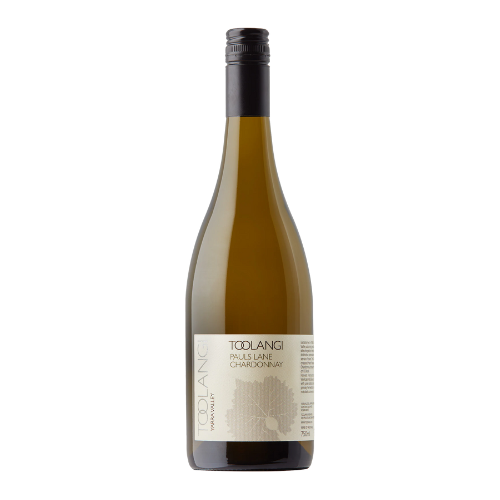 2024 Toolangi Pauls Lane Chardonnay wine bottle on a white background.
