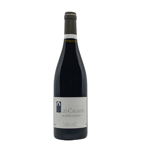 Clos Saint Jean Vin de Pays de Vaucluse Rouge 2024 red wine bottle in white background